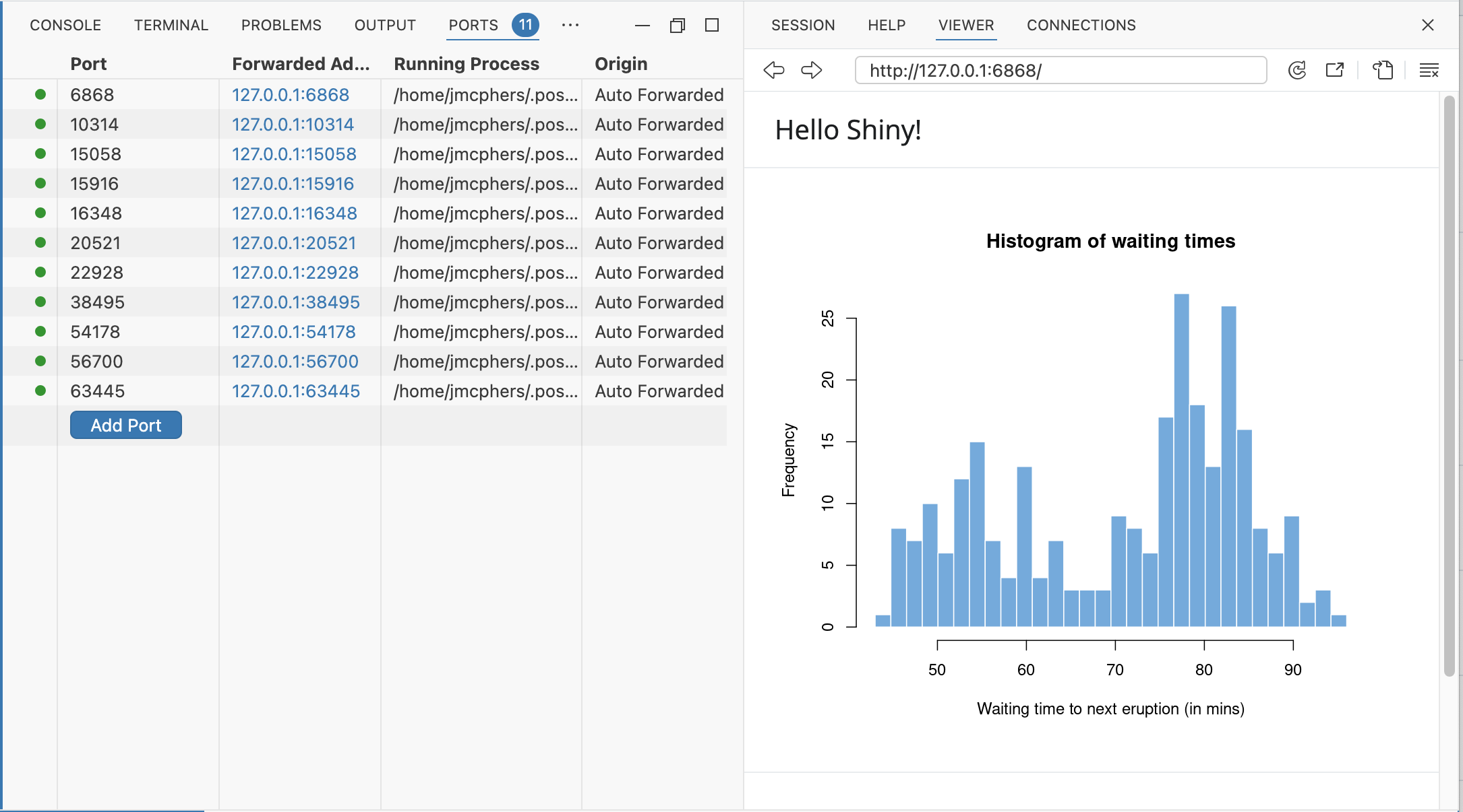 Port Forwarding for Local Web Content